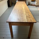4 meter pine dining table