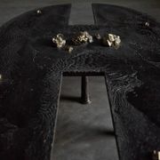 Table basse en fer brutaliste de Thomas Serruys, Belgique, 2019