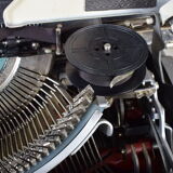 Olympia typewriter with suitcase