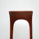 Pair of teak and opaline wall lamps by Goffredo Reggiani