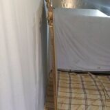 Large old golden mirror 169 by 106 cm
