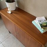 Vintage Scandinavian teak sideboard from the 1960s