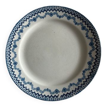 Assiette à dessert Sarreguemines Arras
