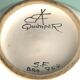 Vase faience motif printanier Fabrice Cudenec Quimper FAB