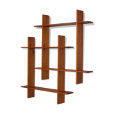 Étagère vintage scandinave 1960 en teck