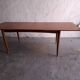 Scandinavian type table with integrated extension
