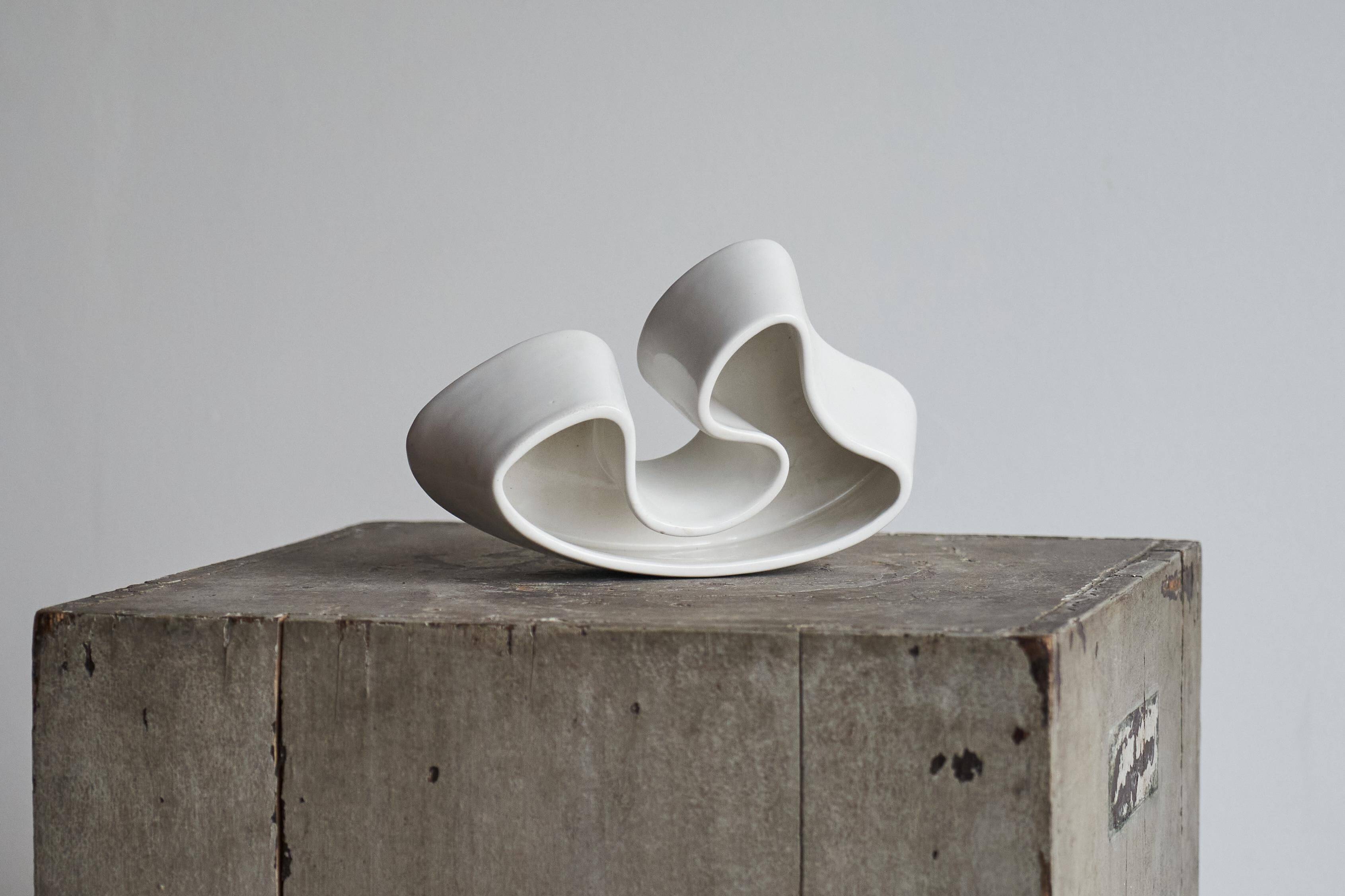 Angelo Mangiarotti ceramic object 'Tremiti Formalibera' Danese Milano 1964