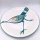 Large ceramic dish signed Roger Picault