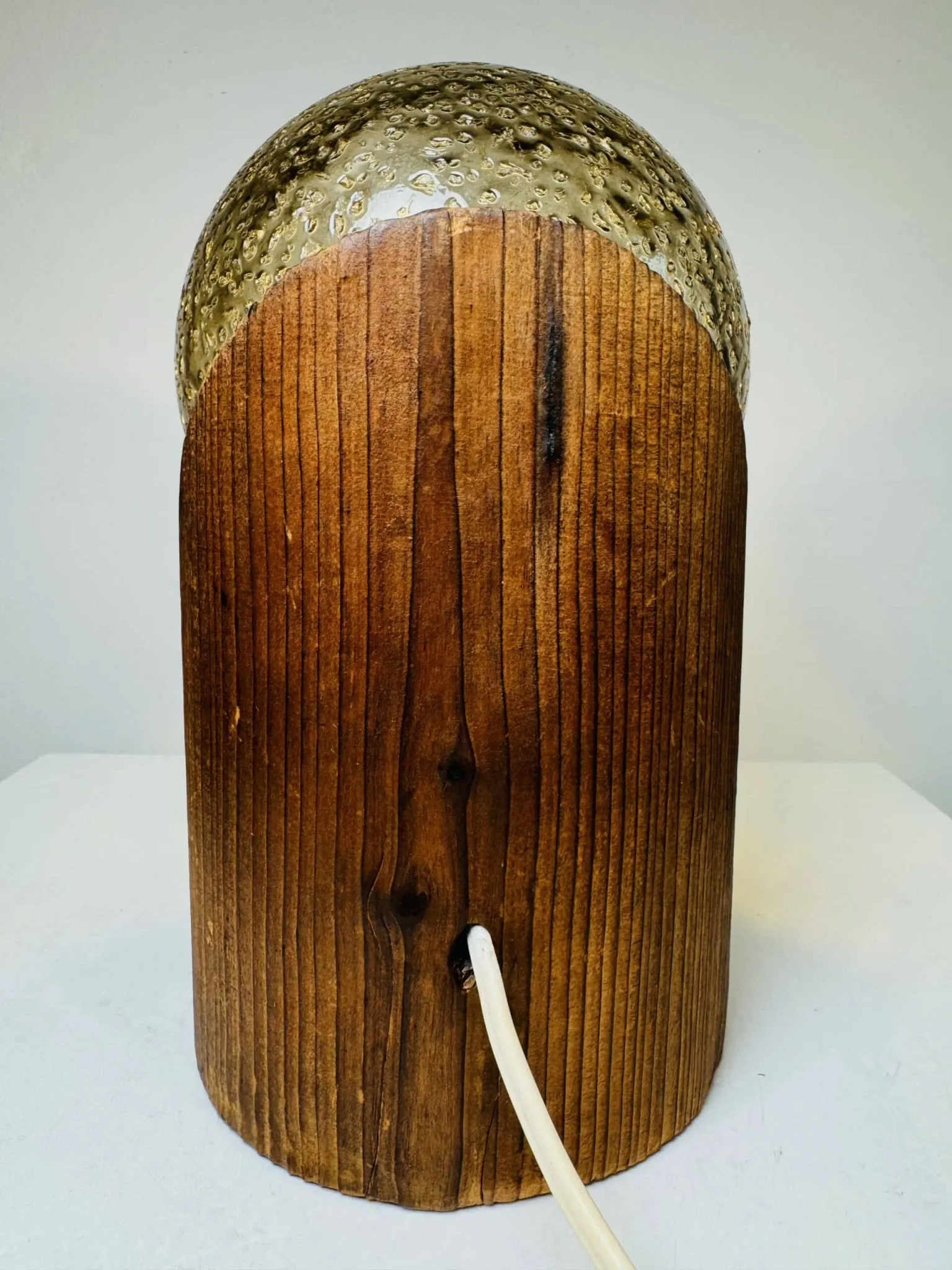 Lampe de table sphérique par Hustadt Leuchten, Allemagne, vers les années 1970.