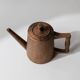 Vintage wooden pitcher from the 1960s, hand-carved.