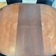 Round dining table Lubke in rosewood from the 1960s.