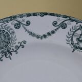 Assiette creuse Terre de fer x Longwy - Pierrefonds