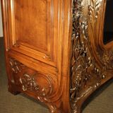 Exceptionnelle vitrine Art Nouveau