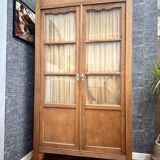Art deco glass cabinet