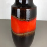 Fat lava multi-color 239-41 vase made by Scheurich, 1970s