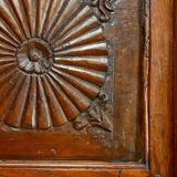 Antique carved wooden cabinet