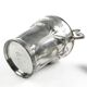 Art Nouveau tea caddy, silver-plated pewter, Orivit, Germany, early 20th century