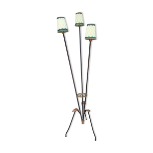 lampadaire vintage tripode