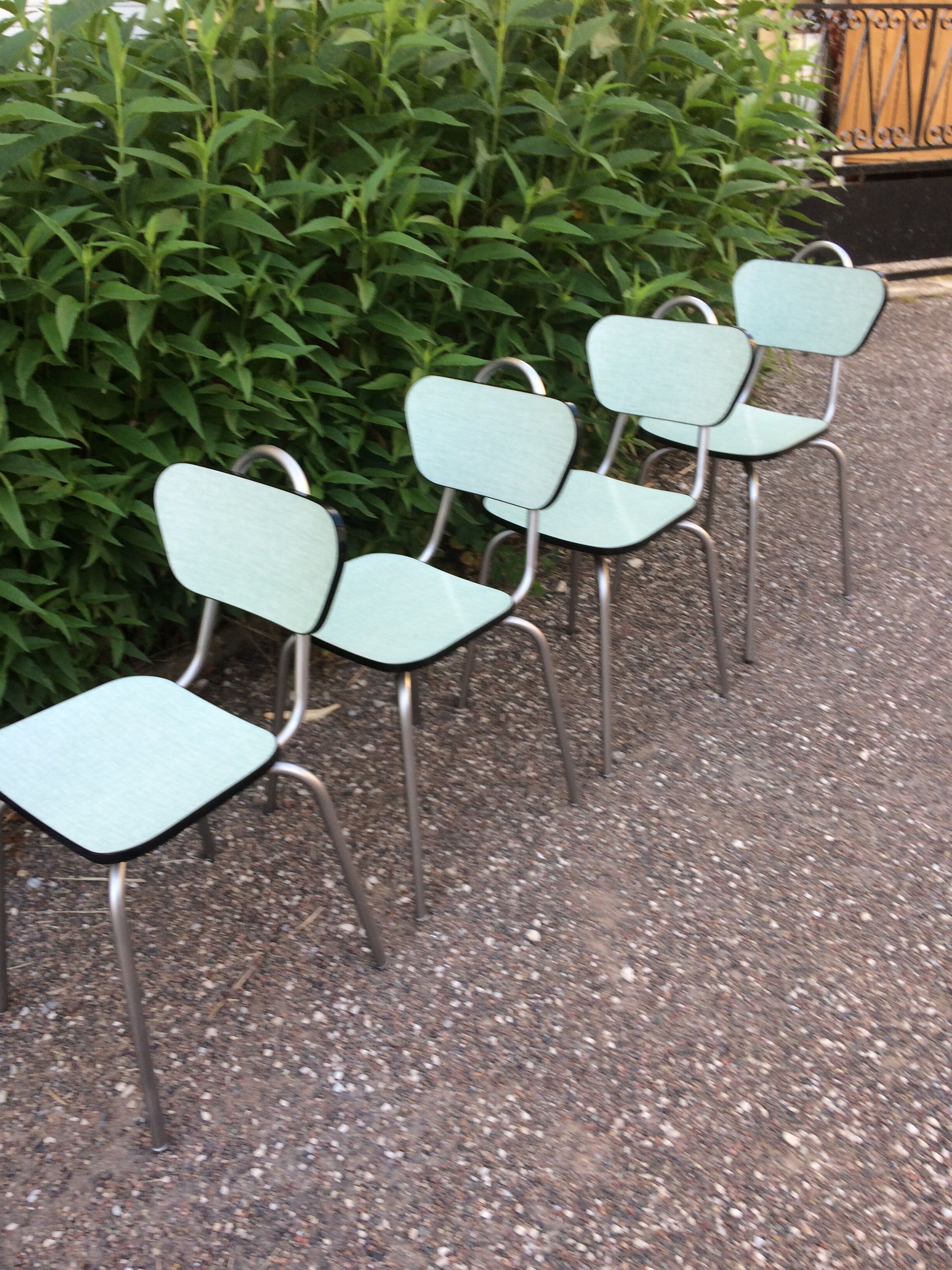 Formica chairs