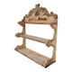 Carved 1900s wall or table shelf