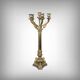 Candélabre en bronze doré, époque Restauration – début XIXe