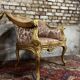 Salon En Bois Doré De Style Louis XV