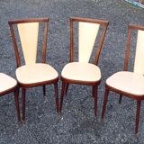 4 vintage chairs Palma Baumann 1970