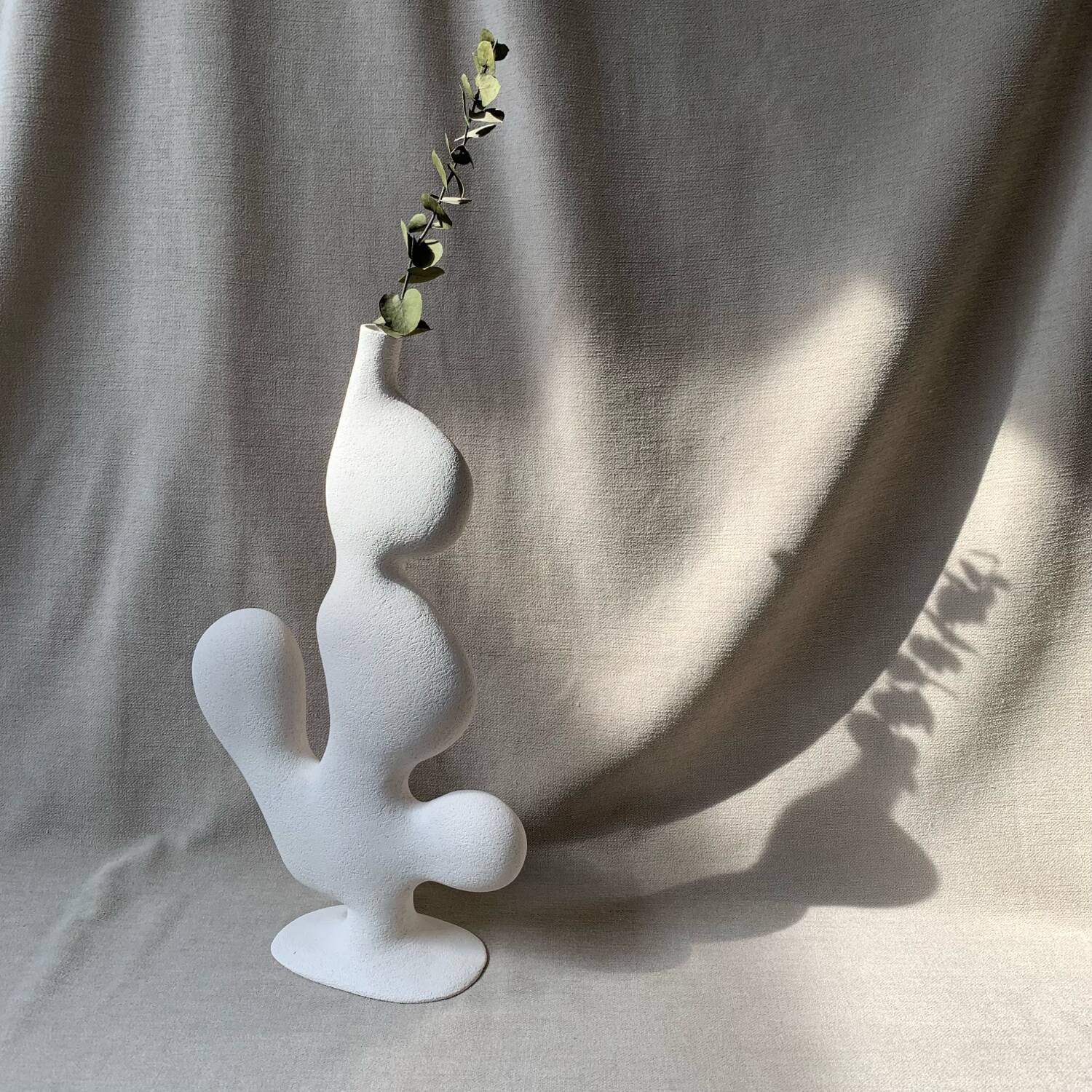 Vase in an organic shape