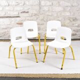 4 PROINCO nursery school chairs from the 70s