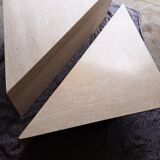 Table basse travertin.