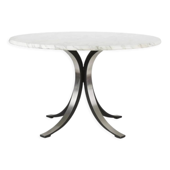 Table T69 in marble by Osvaldo Borsani and Eugenio Gerli published by Tecno