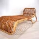 Lit de repos en bambou, 1970