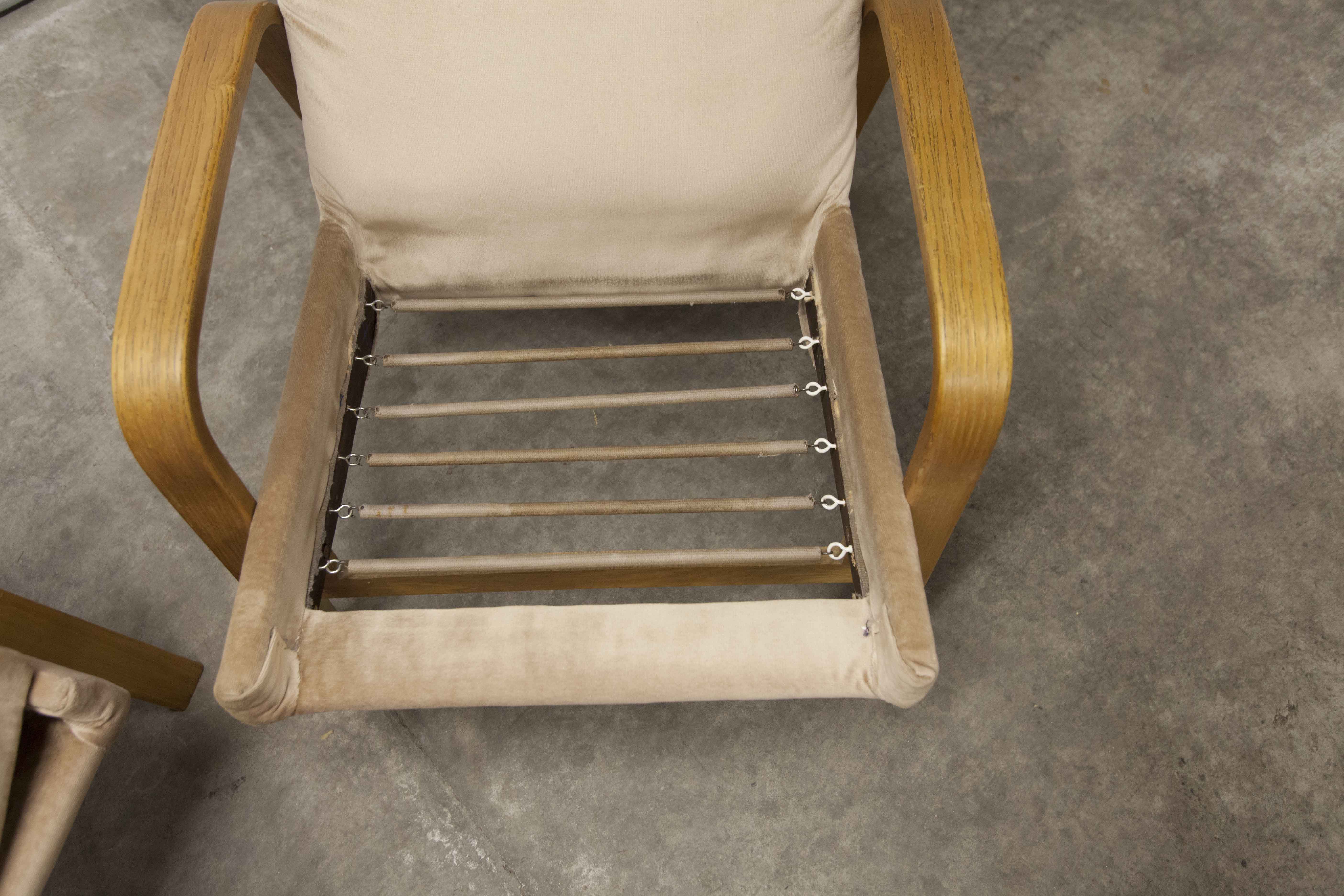 Paire de fauteuils bow wood Steiner ARP 1960