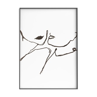 Le baiser n°1 - 30 x 42 cm