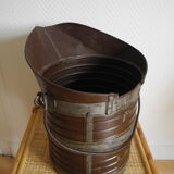 old bucket milk decal measure deco old milk bucket