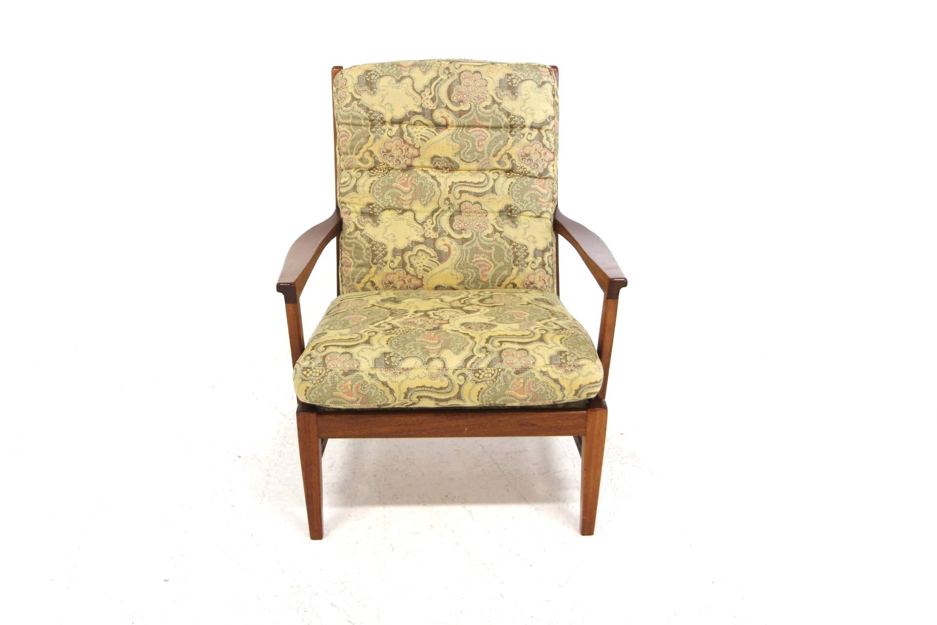 Scandinavian mahogany armchair, Sweden, 1960