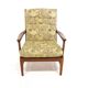 Fauteuil scandinave en acajou, Suède, 1960
