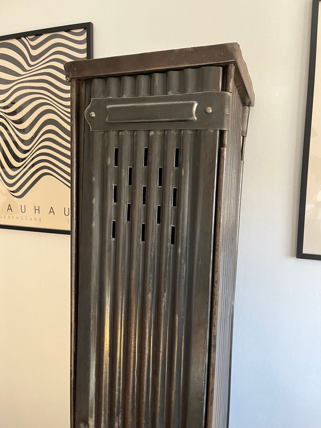 Old Strafor locker 1 door vintage industrial