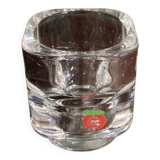 Pair of Glass Candlesticks by GULF, 1970s