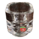 Paire de Bougoeir en verre par GULF , années 1970
