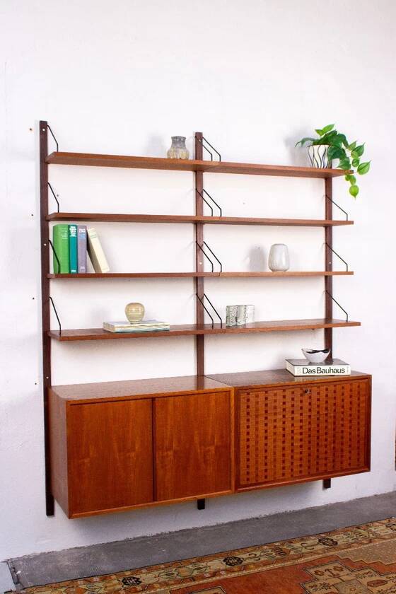 Poul Cadovius Cado Royal Shelving unit Mid Century Vintage Teak