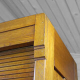 Roller Shutter Filing Cabinet from Jerry, USA, 1930s