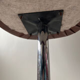 Swivel armchair 70s imitation leather