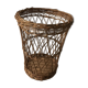 60s rattan basket