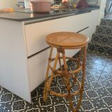 Rattan stool