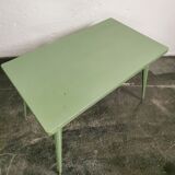 Old Tolix dining table