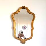 Louis XV style gilded mirror 38x58cm