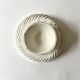 handwoven ceramic bowl/table centrepiece, Italy circa 1970