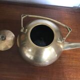 Art Deco brass kettle