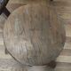 Brutalist living room / coffee table + 3 stools / design 20th